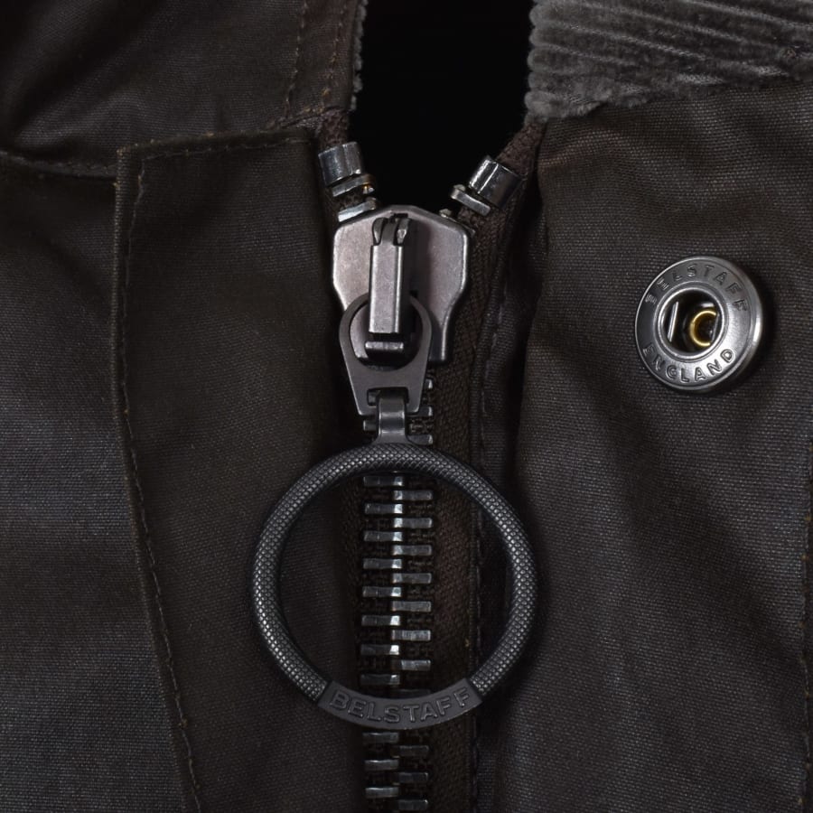 Michael kors waxed zip front jacket 2025